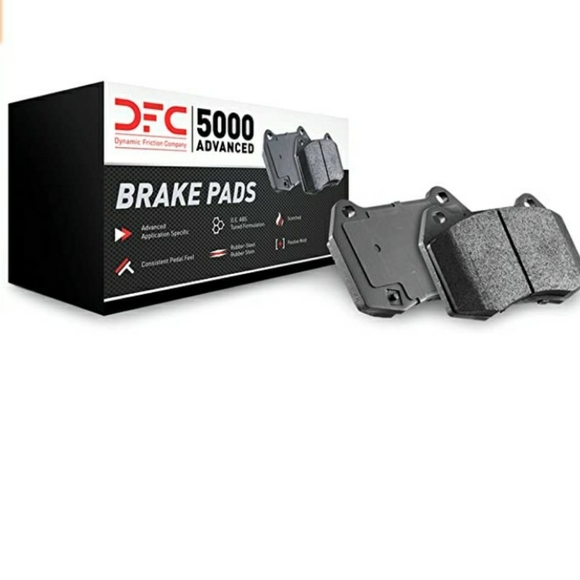 Dynamic Friction Company 5000 Advanced Brake Pads Ceramic 1551-2302-00-Front Set - Picture 4 of 8